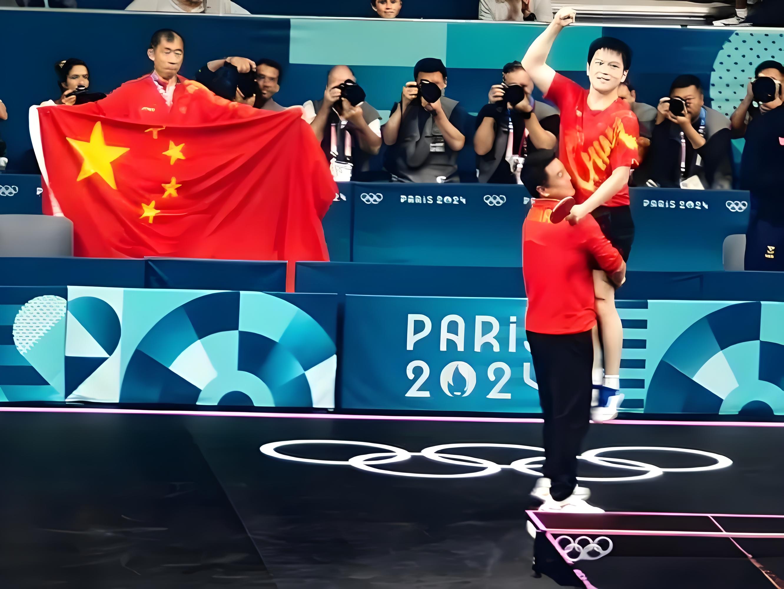 中国队轻取波兰队,马龙点燃赛场 中国队轻取波兰队,马龙点燃赛场